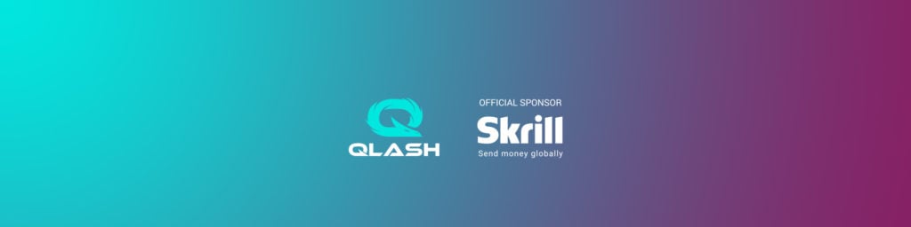 QLASH skrill partnership
