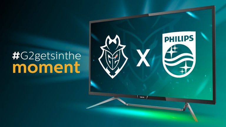 G2 Esports Philips Monitors Partnership