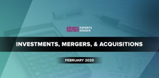 investments, mergers, and acquisitions February 2020