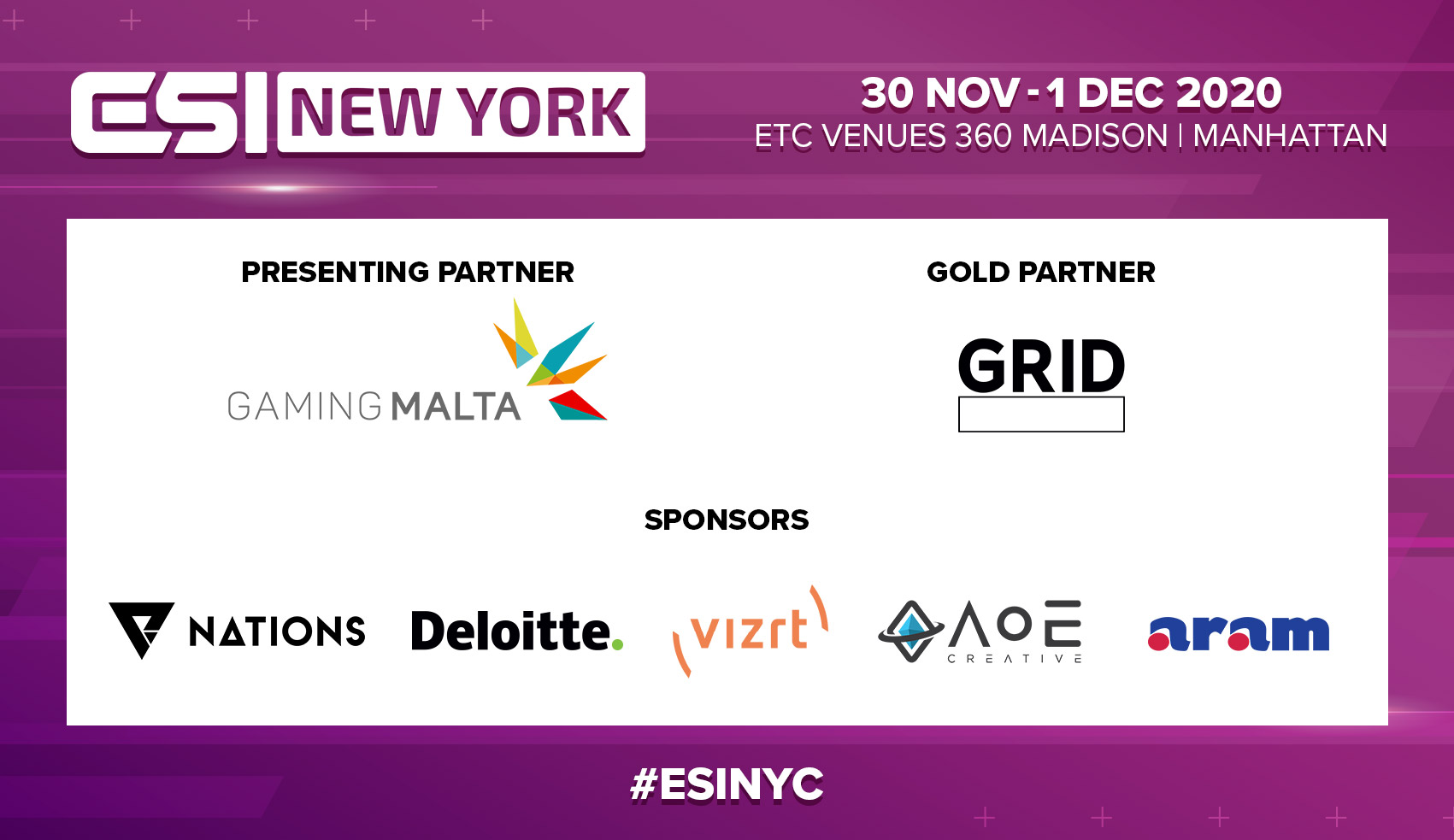 ESI New York Partners Rescheduled