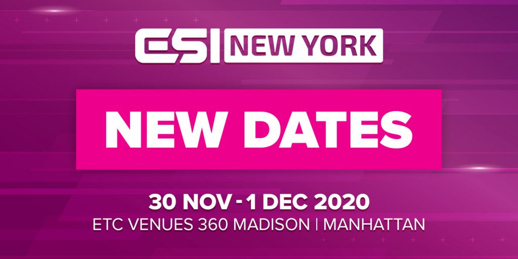 ESI New York Rescheduled Dates