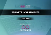 Esports Investments April 2020