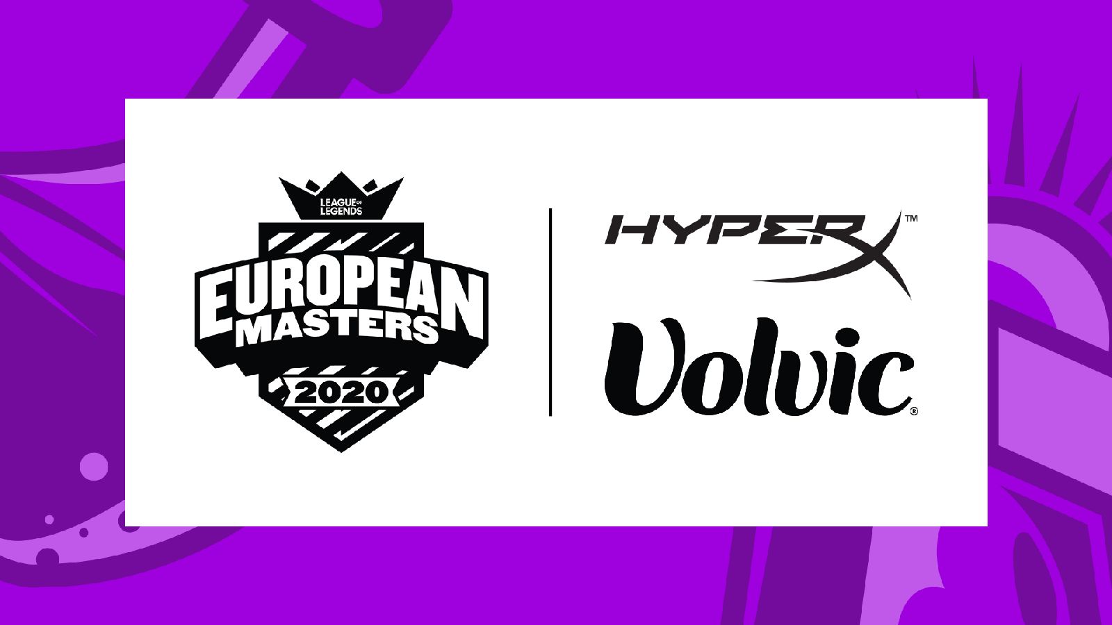 European Masters finds summertime partners in HyperX and Volvic Germany