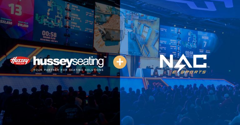 NACE finds seating partner in Hussey Seating