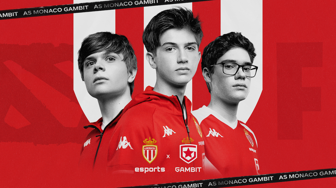 AS Monaco join forces with Gambit Esports for Dota 2 and Fortnite - Esports Insider