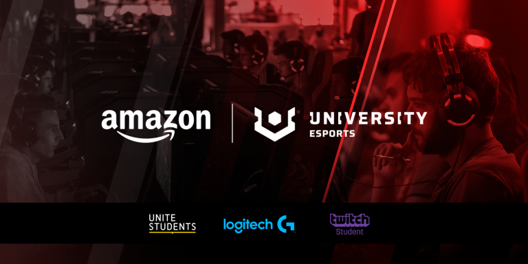 Amazon University Esports logos