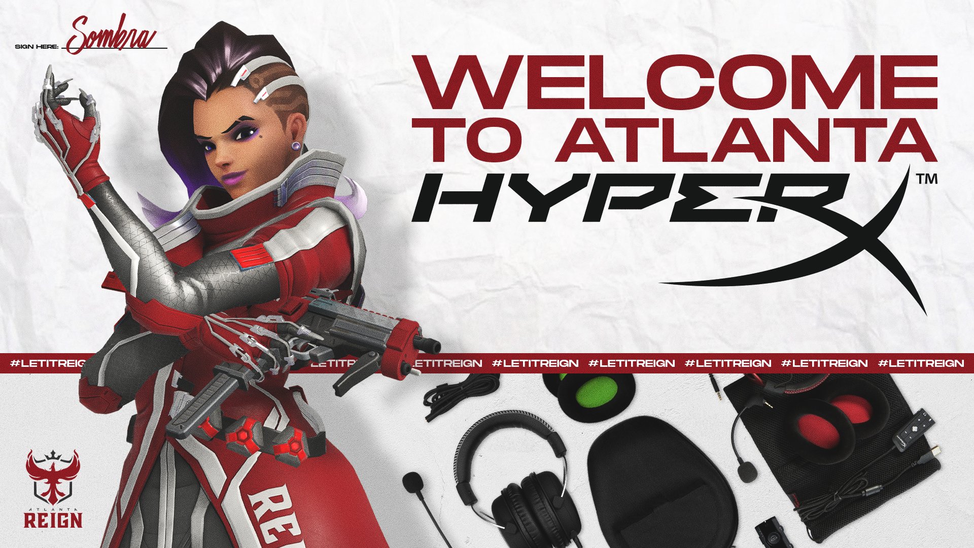 Atlanta Reign x HyperX