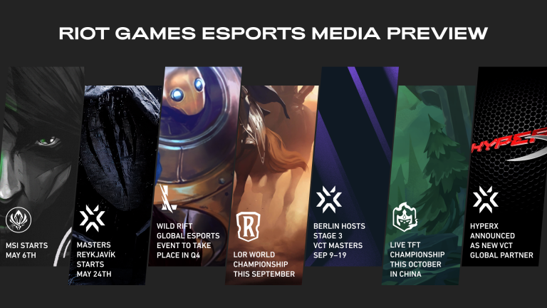 Riot Games Esports Media Preview