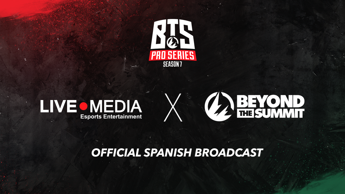 Live Media otorga los derechos de transmisión de la temporada 7 de BTS Pro Series