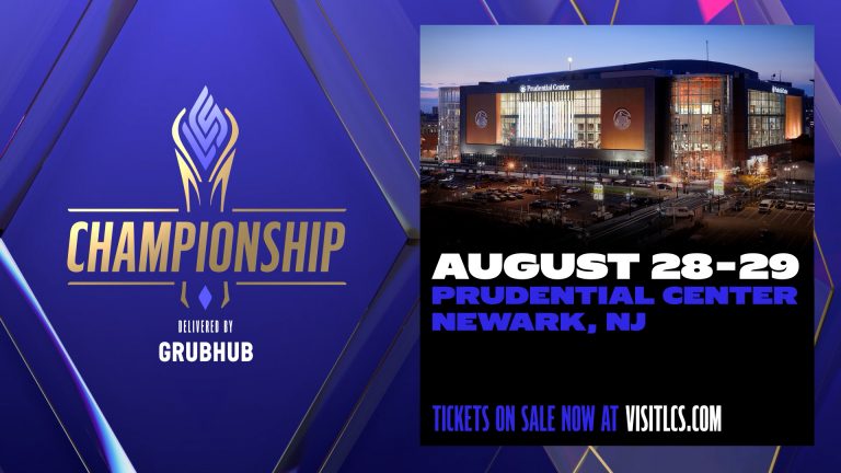 LCS Championship finals to be held at the Prudential Center, Newark