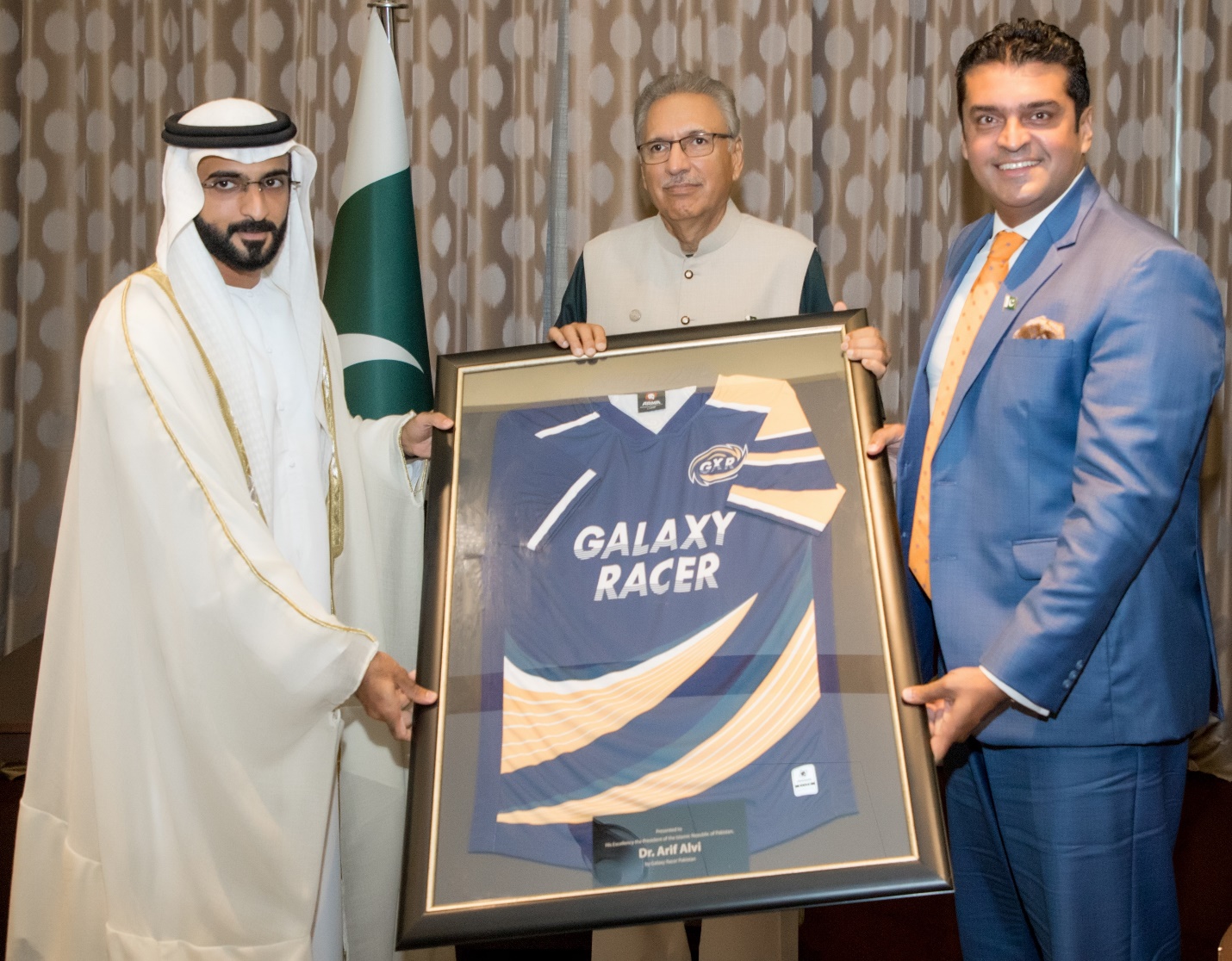 Galaxy Racer Pakistan partnership announcement