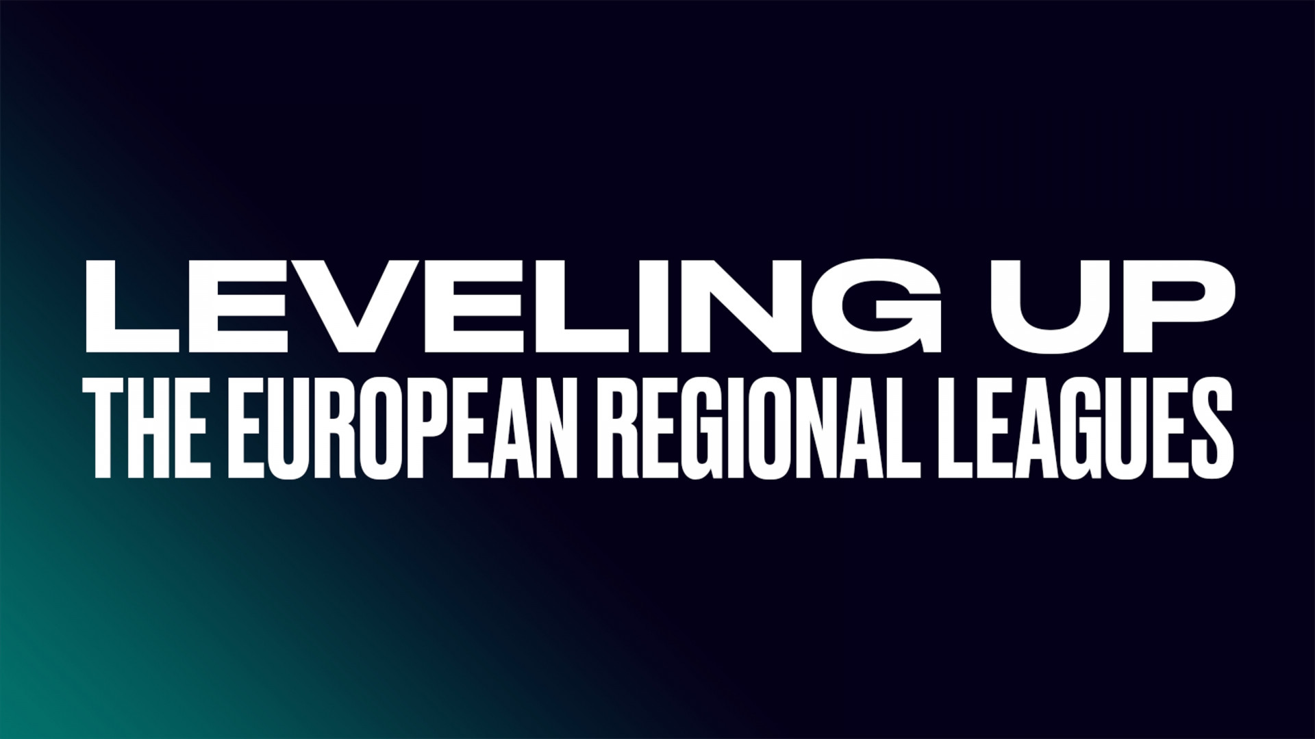 LOL Esports announce changes to European Regional Leagues
