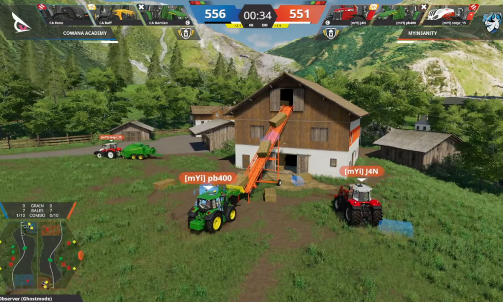 Farming Simulator League 2019 20 Trelleborg Team Starts Off Great