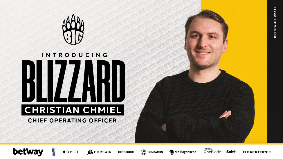 BIG appoints Christian ‘Blizzard’ Chmiel as COO thumbnail