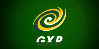 Galaxy racer logo green
