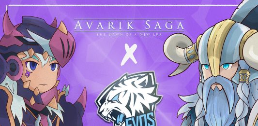 EVOS Esports Avarik Saga NFT Game metaverse partnership
