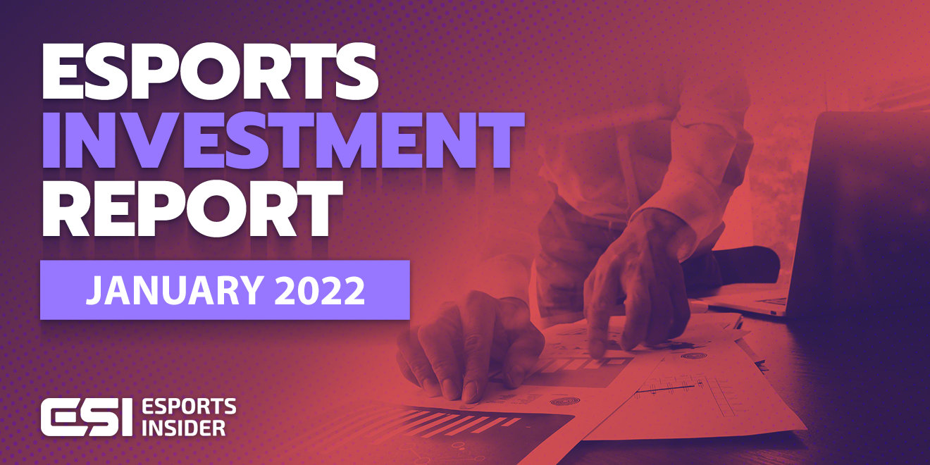 Esports investment report, January 2021: ESL and FACEIT, Activision Blizzard, Nexus Gaming LLC