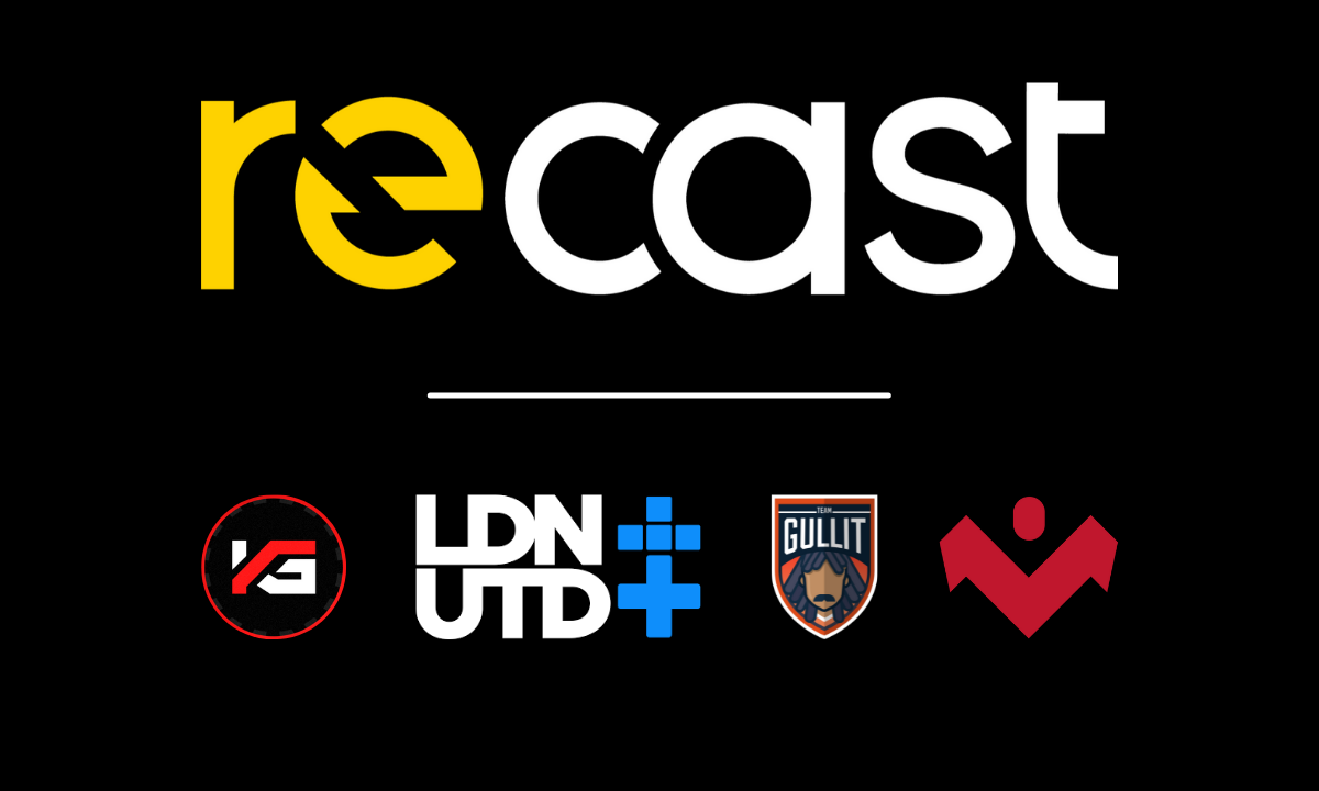 Recast partners with Viperio, LDN UTD, Team Gullit and Katana Gaming, Nexus Gaming LLC