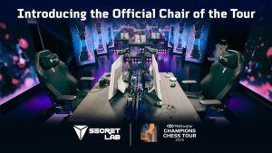 Secretlab partners with chess company Play Magnus Group