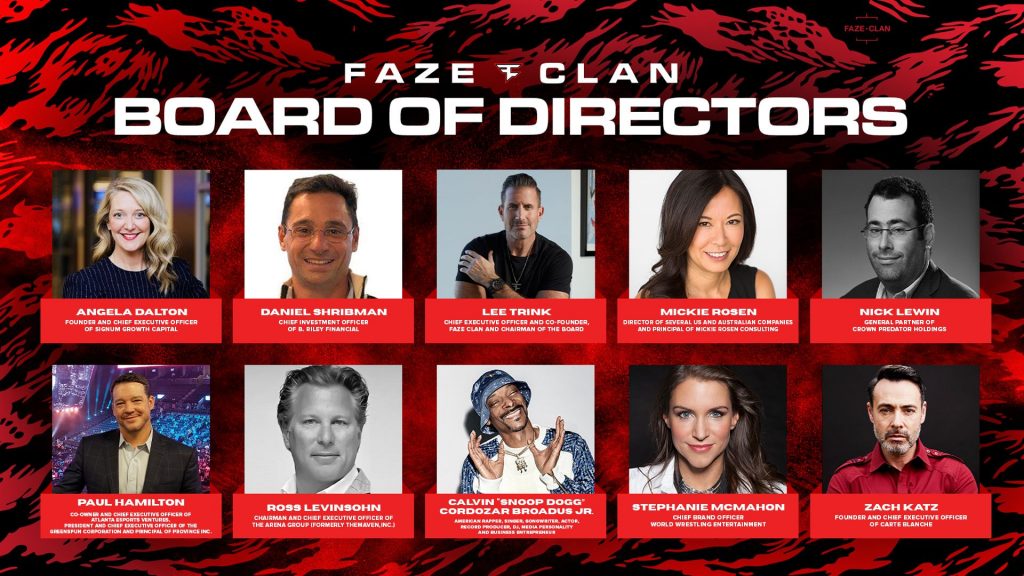 FaZe Clan Board of Directors