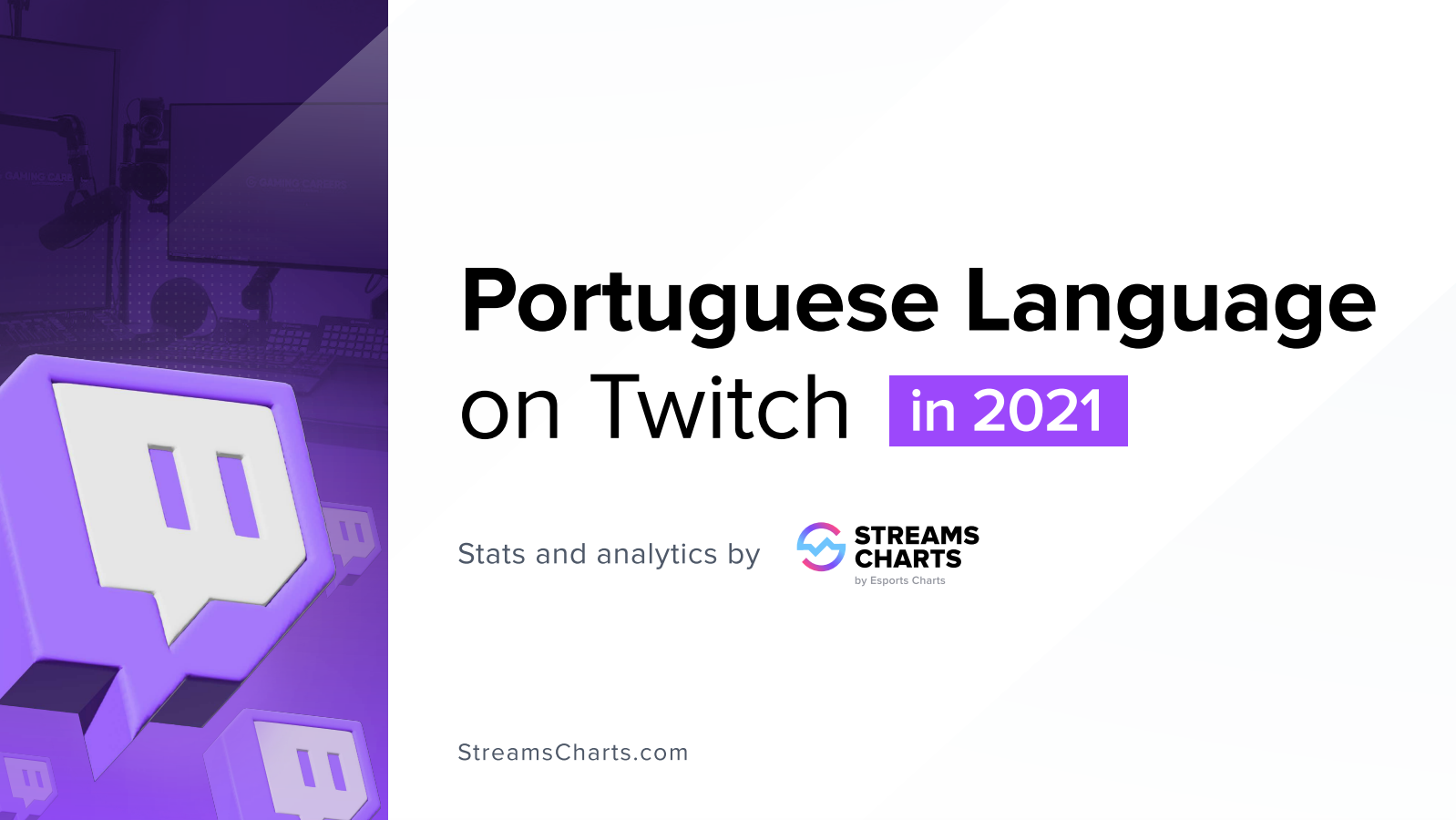 Twitch 2021 Streams Charts by Esports Charts (POR)