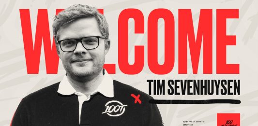 100 Thieves appoints Tim Sevenhuysen as Director of Esports Analytics