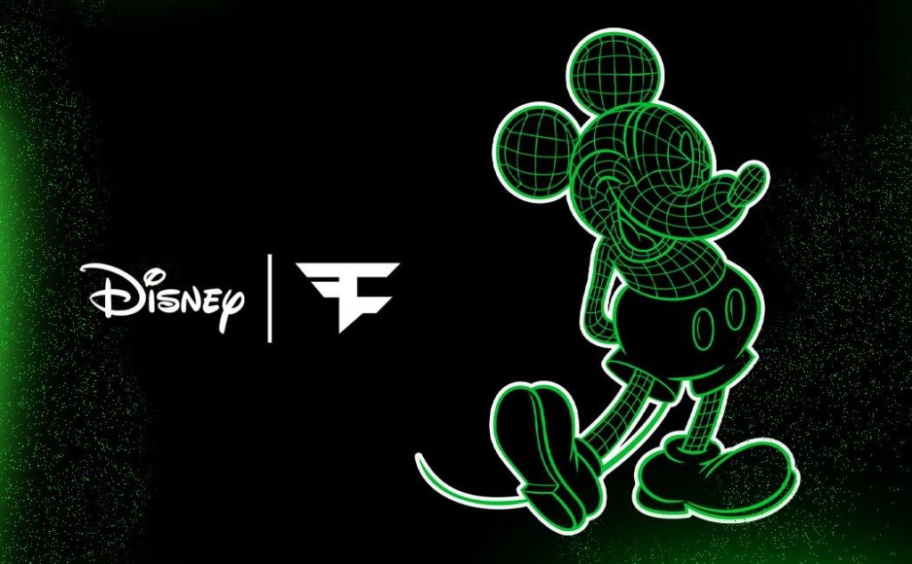 Partnership between FaZe Clan and Disney
