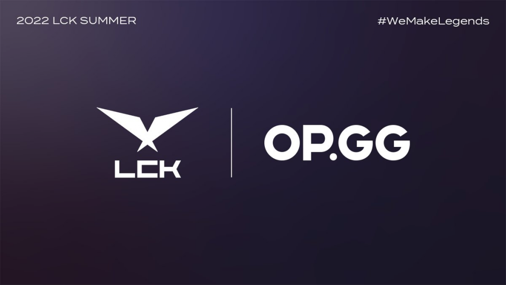 LCK partners with OP.GG, announces  broadcasts - Esports Insider