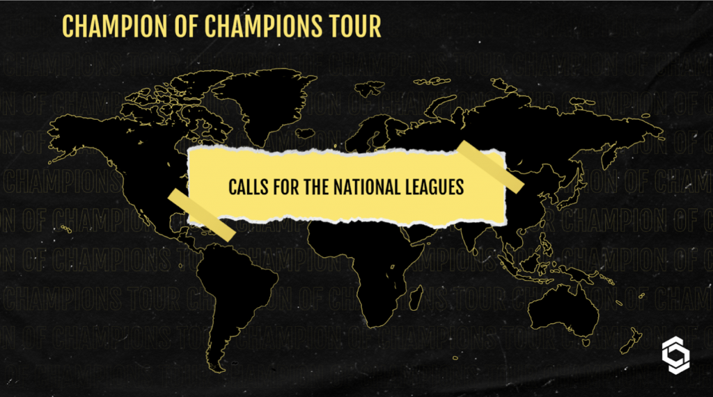Champion of Champions Tour on the lookout for regional partners