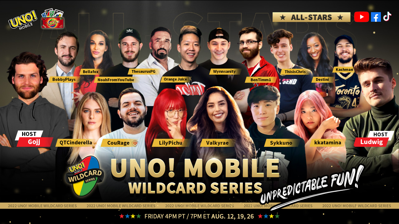 UNO! Mobile embarks into competitive gaming events with allstar series