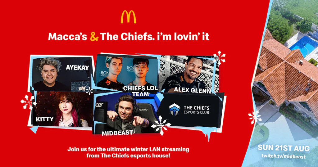 maccas teams up with the chiefs