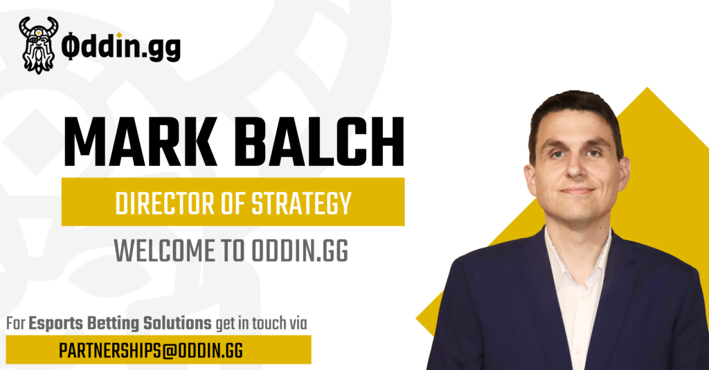 Oddin.gg appoints Mark Balch as Director of Strategy