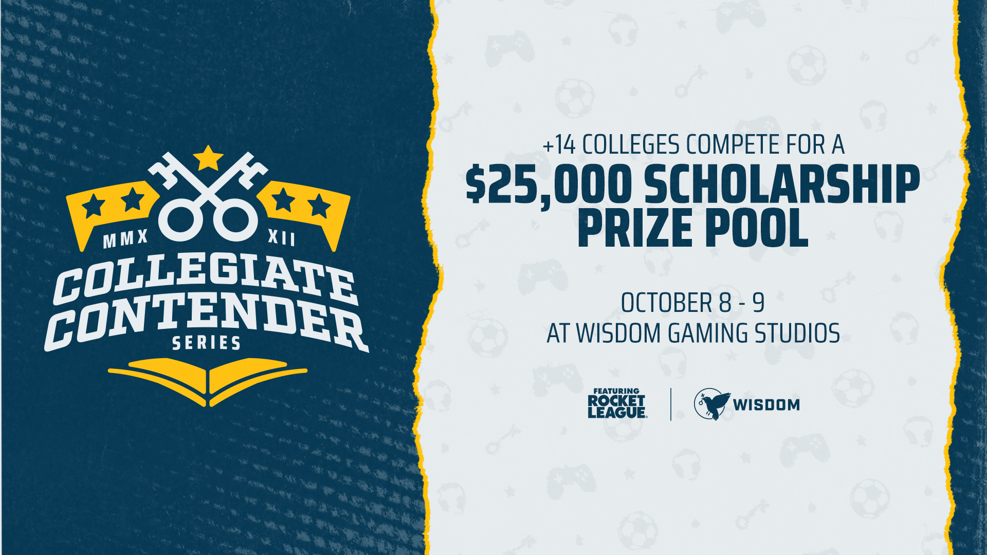 Wisdom Gaming launches $25,000 Collegiate Rocket League tournament