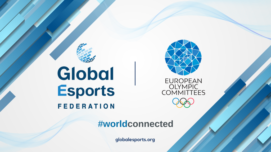 Global Esports Federation x European Olympic Committee promo image
