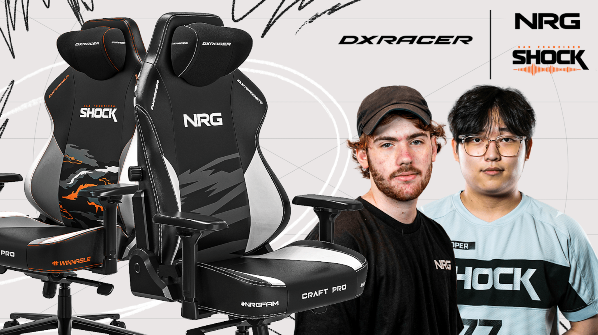 NRG Esports partners with DXRacer