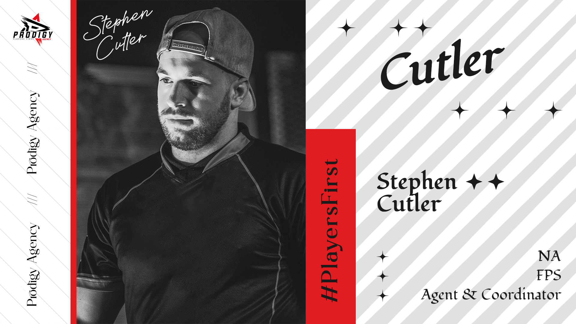 Stephen Cutler joins Prodigy Agency as NA FPS agent