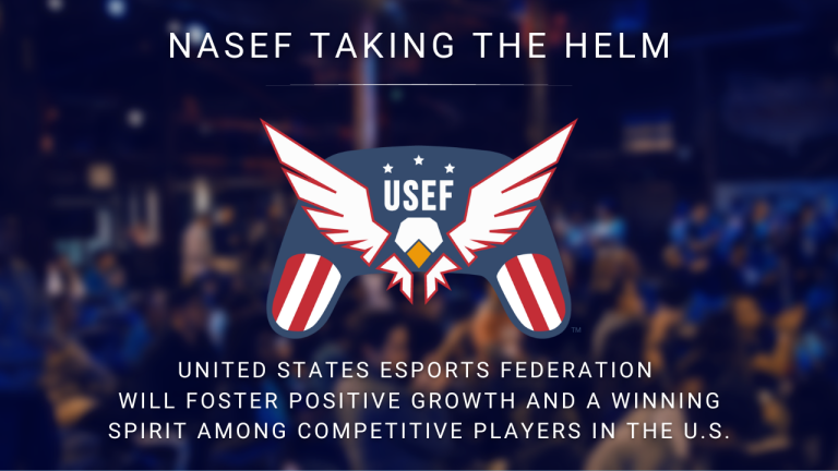 NASEF assumes control of USEF graphic