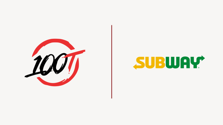 100 Thieves Subway logos