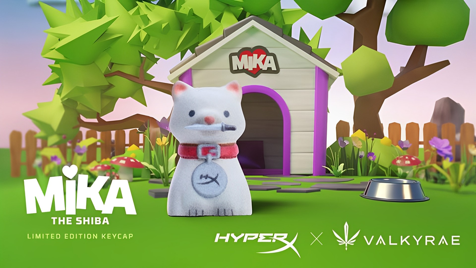 HyperX and Valkyrae join forces for keycap activation