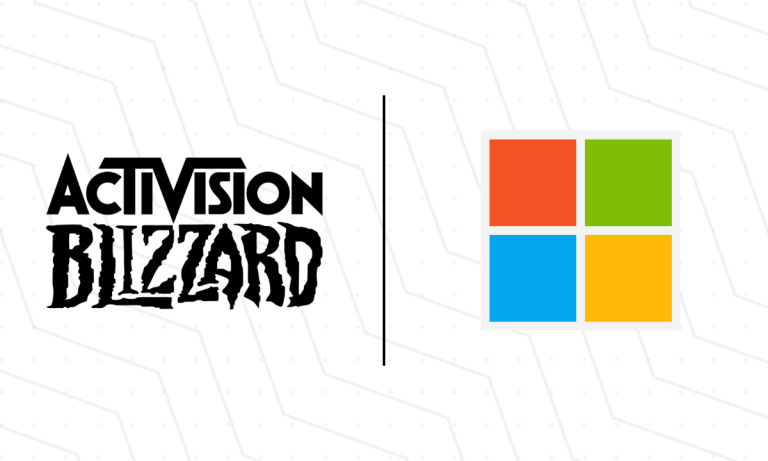 Microsoft Activision Blizzard acquisition graphic