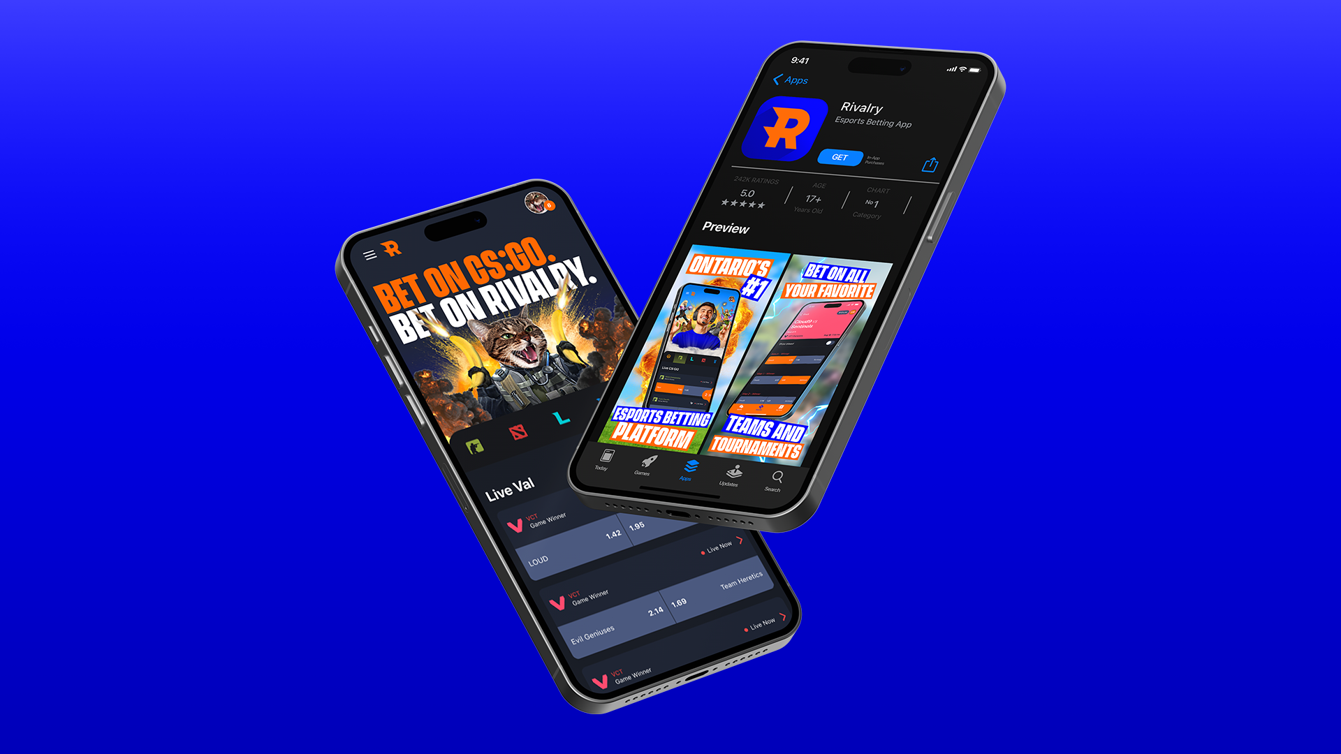 Rivalry launches esports betting mobile app in Ontario
