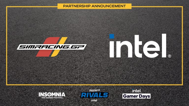 Simracing.GP announces new partnership with Intel