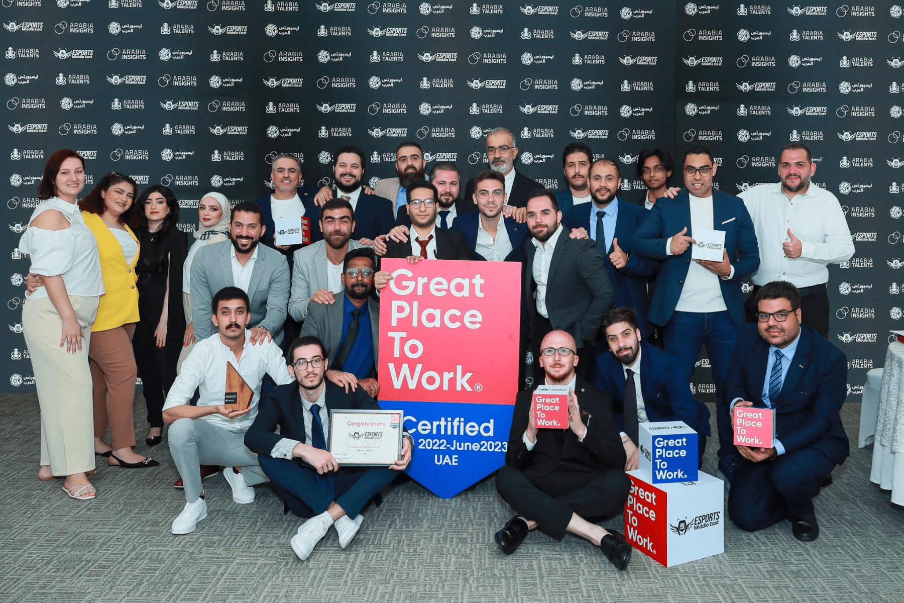 Esports Middle East awarded certification by Great Place to Work