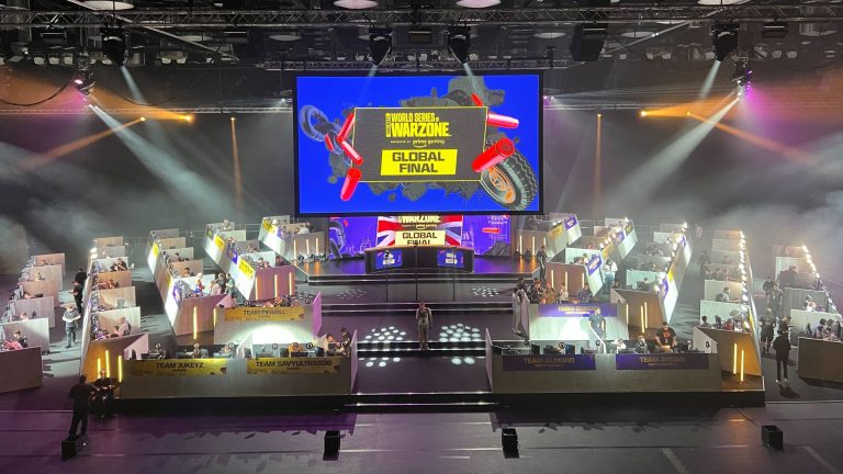 Image of 2023 World Series of Warzone Global Finals stage