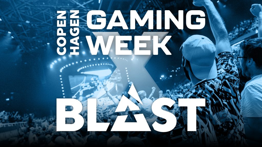 Copenhagen Gaming Week esports event with BLAST, graphic