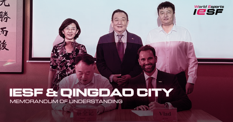 IESF announces partnership with Qingdao City