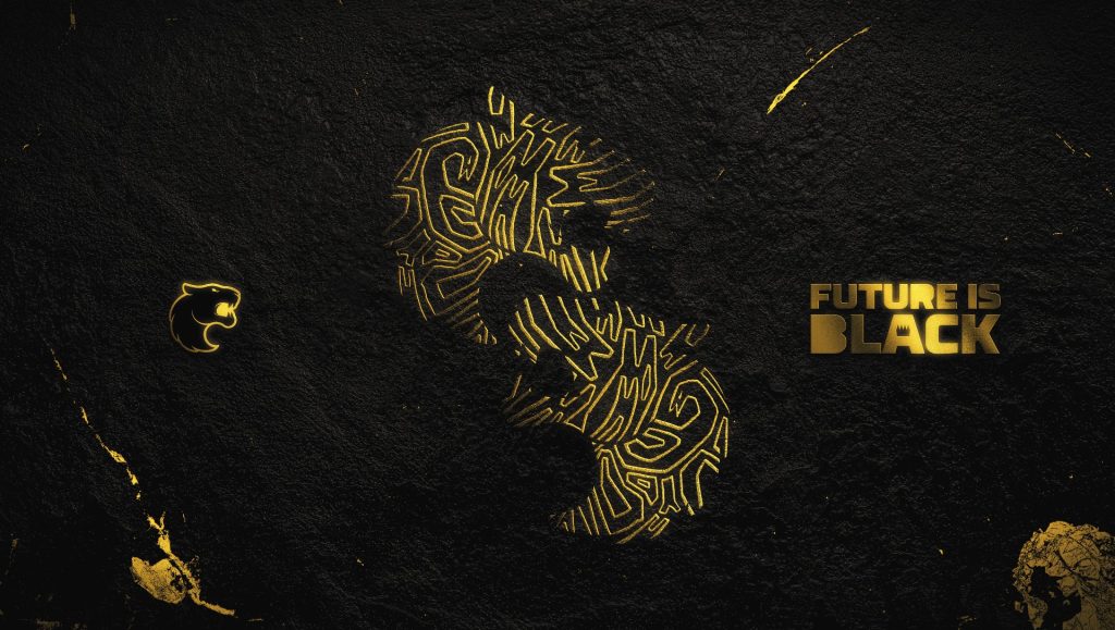 Screenshot of new Furia logo on black background