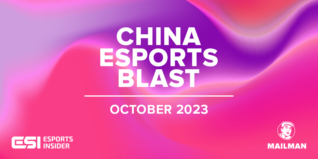 china esports blast october 2023