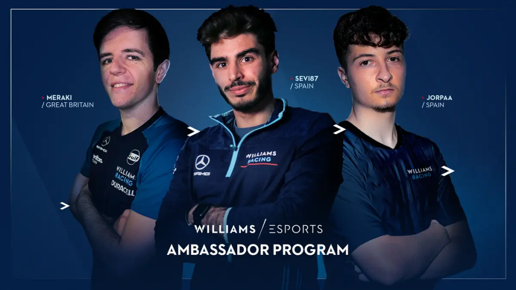 Williams Esports Ambassador Programme
