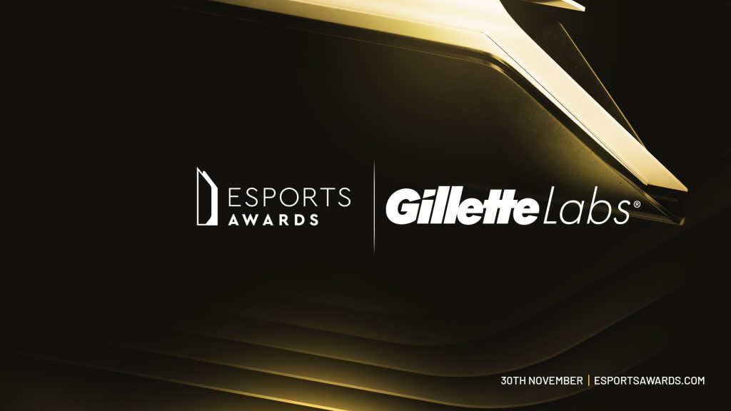 Gillette announced as an official partner of the Esports Awards